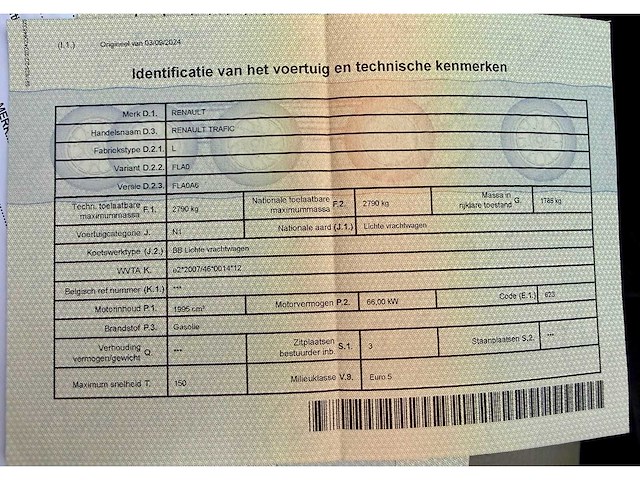 Renault trafic - lichte vracht - afbeelding 9 van  25