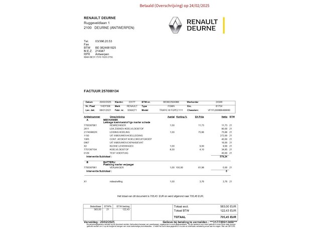 Renault trafic, 2021 - afbeelding 39 van  44