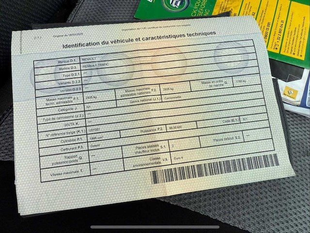 Renault trafic flbma6 bestelwagen - afbeelding 9 van  20