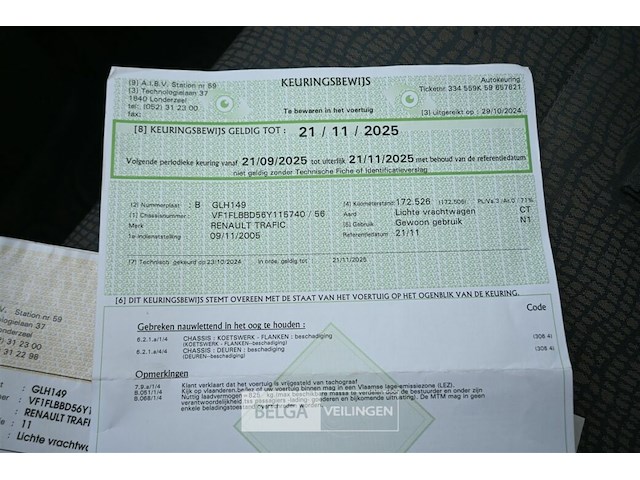 Renault trafic lichte vrachtwagen - afbeelding 6 van  22