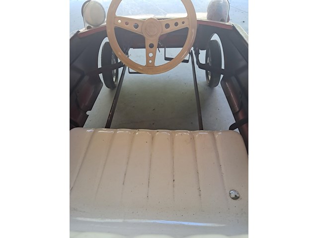 Renault trapauto perfecte staat in metaal l 1100 mm b 480 mm h 360 mm - afbeelding 6 van  11