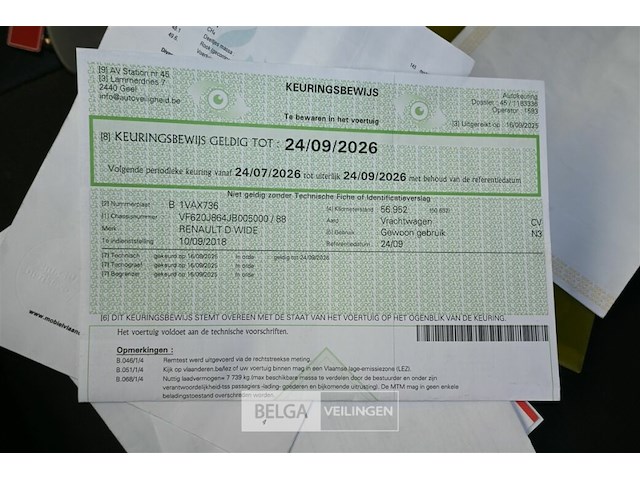 Renault veegwagen met itm johnston opbouw - afbeelding 4 van  25