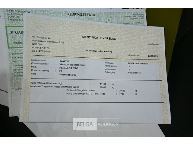 Renault veegwagen met itm johnston opbouw - afbeelding 6 van  25