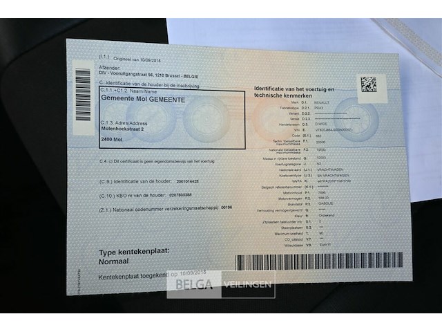 Renault veegwagen met itm johnston opbouw - afbeelding 25 van  25