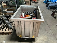 Rendac rvs mobiele container - afbeelding 2 van  7