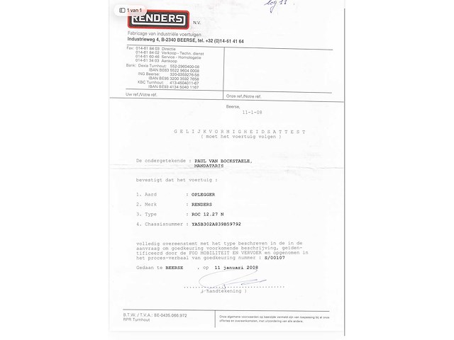 Renders - 2008 - laadvloer - roc12.27n - aanhangwagen - afbeelding 5 van  15