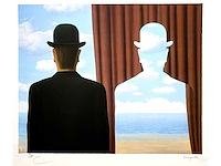 René magritte - décalcomanie - litho