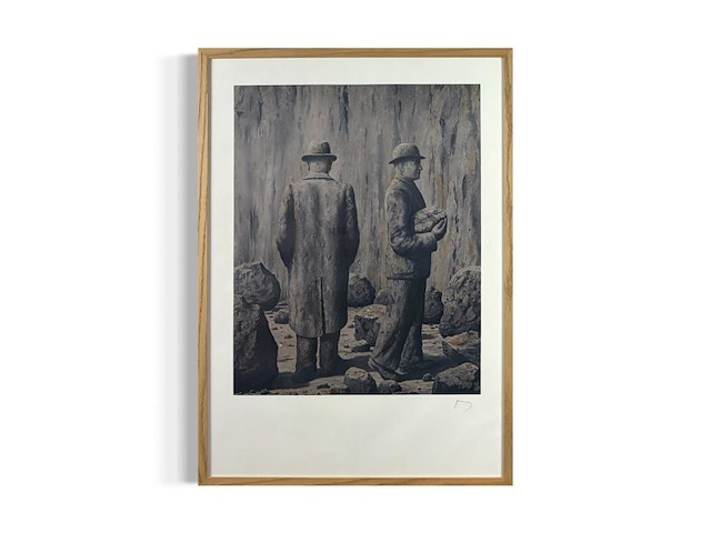 René magritte - editie mourlot - afbeelding 1 van  1