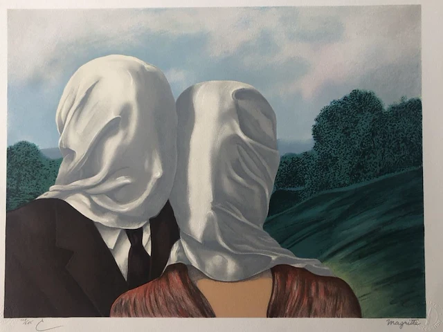 René magritte - genummerd - afbeelding 1 van  1