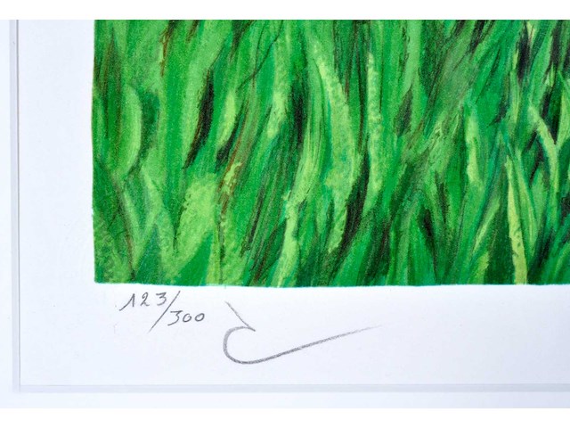 René magritte - la belle captive - litho - afbeelding 4 van  6