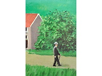 René magritte - la belle captive - litho - afbeelding 6 van  6