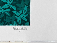 René magritte - la cascade - litho - afbeelding 3 van  7