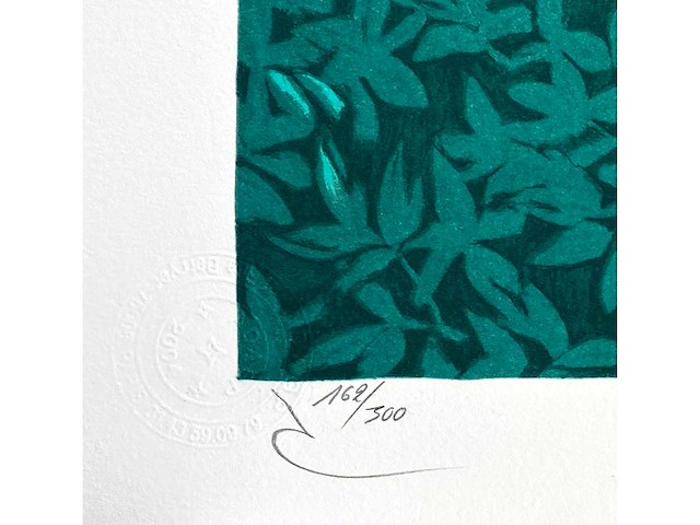 René magritte - la cascade - litho - afbeelding 4 van  7