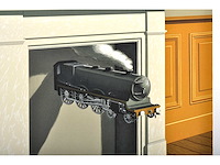 René magritte - la durée poignardée - litho - afbeelding 6 van  7