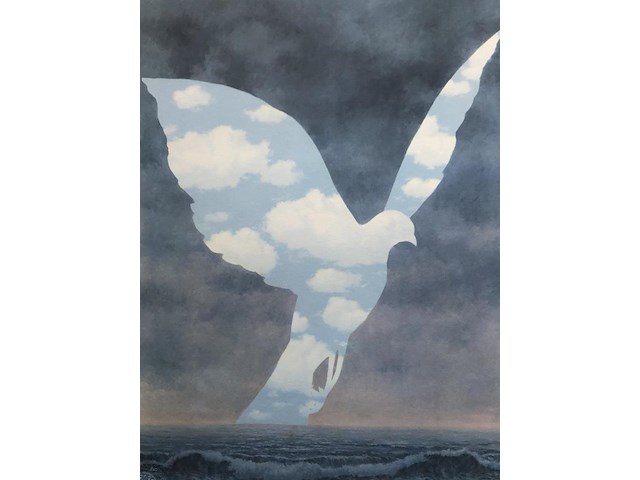 René magritte - la grande famille - afbeelding 1 van  2