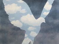 René magritte - la grande famille - afbeelding 1 van  2