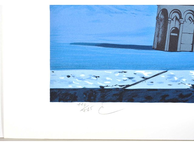 René magritte - la nuit de pise - litho - afbeelding 4 van  9