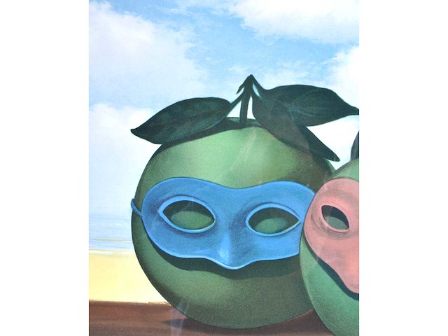 René magritte - la valse hésitation - litho - afbeelding 6 van  8