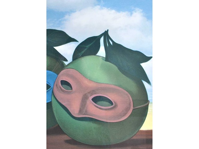 René magritte - la valse hésitation - litho - afbeelding 5 van  8