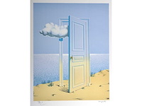 René magritte - la victoire - litho - afbeelding 1 van  10