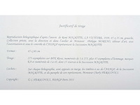 René magritte - la victoire - litho - afbeelding 2 van  10