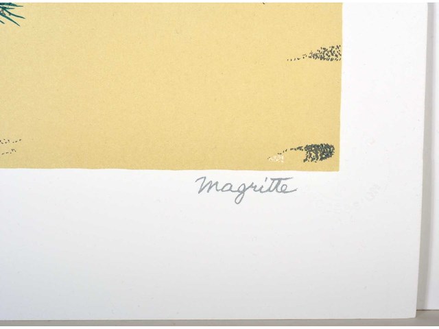 René magritte - la victoire - litho - afbeelding 4 van  10