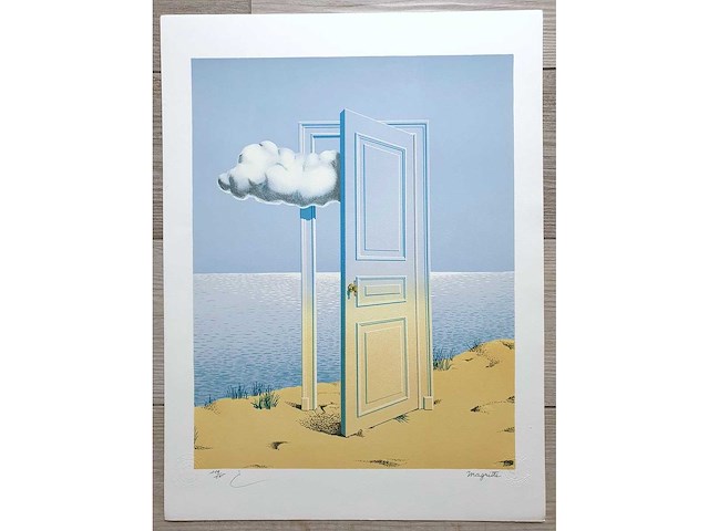 René magritte - la victoire - litho - afbeelding 2 van  6