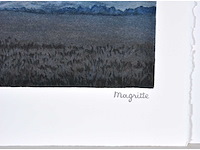 René magritte - la voix du sang - litho - afbeelding 4 van  10