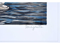 René magritte - l’art de la conversation (amour) - litho - ingelijst - afbeelding 3 van  5