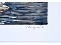 René magritte - l’art de la conversation (amour) - litho - ingelijst - afbeelding 3 van  5