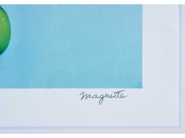 René magritte - le beau monde - litho - afbeelding 4 van  7