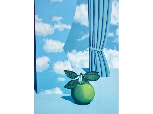 René magritte - le beau monde - litho - afbeelding 5 van  7