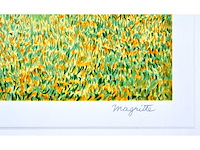 René magritte - le blanc seing - litho - afbeelding 3 van  5