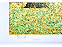 René magritte - le blanc seing - litho - afbeelding 4 van  5