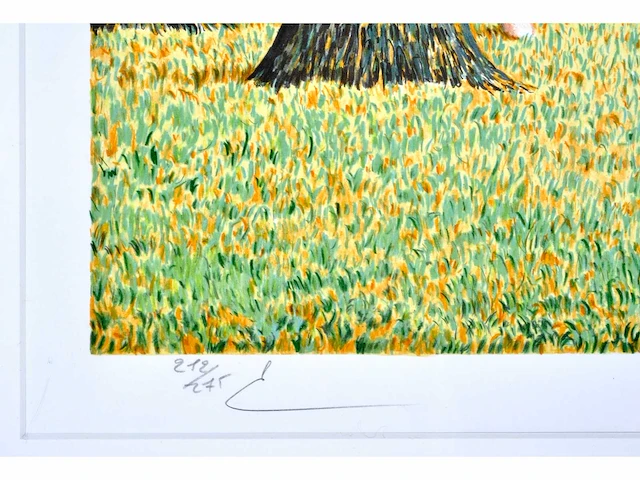 René magritte - le blanc seing - litho - afbeelding 4 van  5