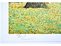 René magritte - le blanc seing - litho - afbeelding 4 van  5