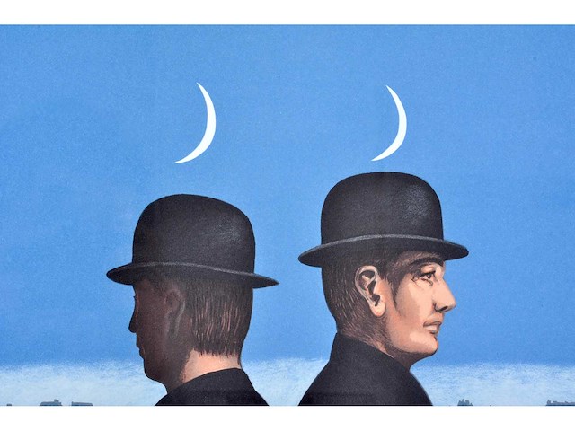 René magritte - le chef d’œuvre ou les mystères de l’horizon - litho - afbeelding 5 van  5