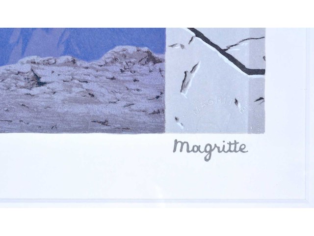 René magritte - le dernier cri - litho - afbeelding 3 van  4