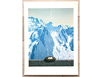 René magritte - le domaine d'arnheim - litho - afbeelding 2 van  4