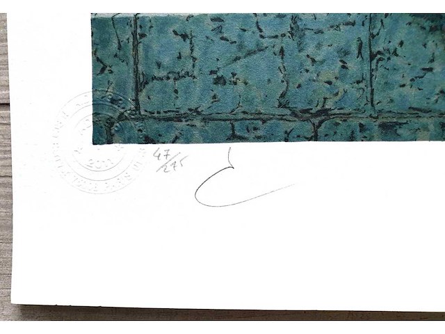 René magritte - le domaine d'arnheim - litho - afbeelding 4 van  4