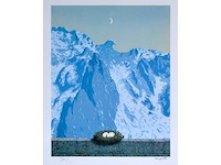 René magritte - le domaine d’arnheim - litho - afbeelding 1 van  1