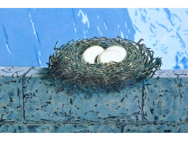 René magritte - le domaine d’arnheim - litho - afbeelding 2 van  2
