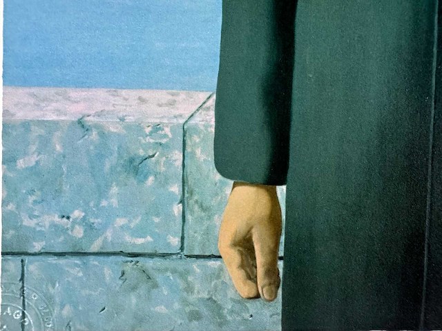 René magritte - le fils de l’homme - litho - afbeelding 6 van  8