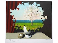 René magritte - le plagiat - litho