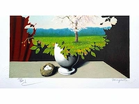 René magritte - le plagiat - litho - afbeelding 1 van  4