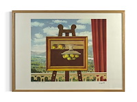 René magritte - le reveil-matin