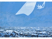 René magritte - l’entrée en scène - litho - afbeelding 5 van  8