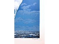 René magritte - l’entrée en scène - litho - afbeelding 3 van  5