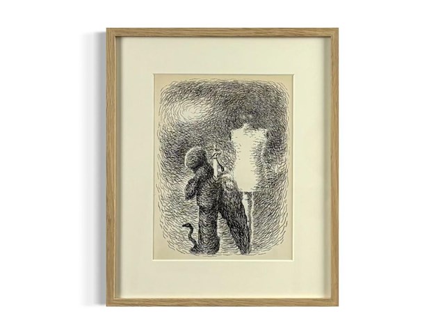 René magritte - lithografie 1948 - afbeelding 1 van  1