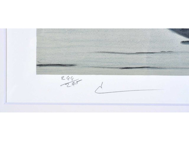 René magritte - souvenir de voyage - litho - afbeelding 3 van  6